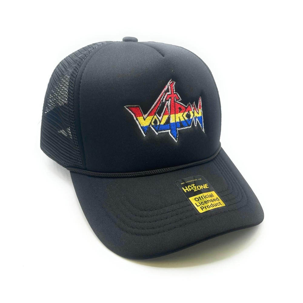 Voltron Mesh Trucker SnapBack (Black)