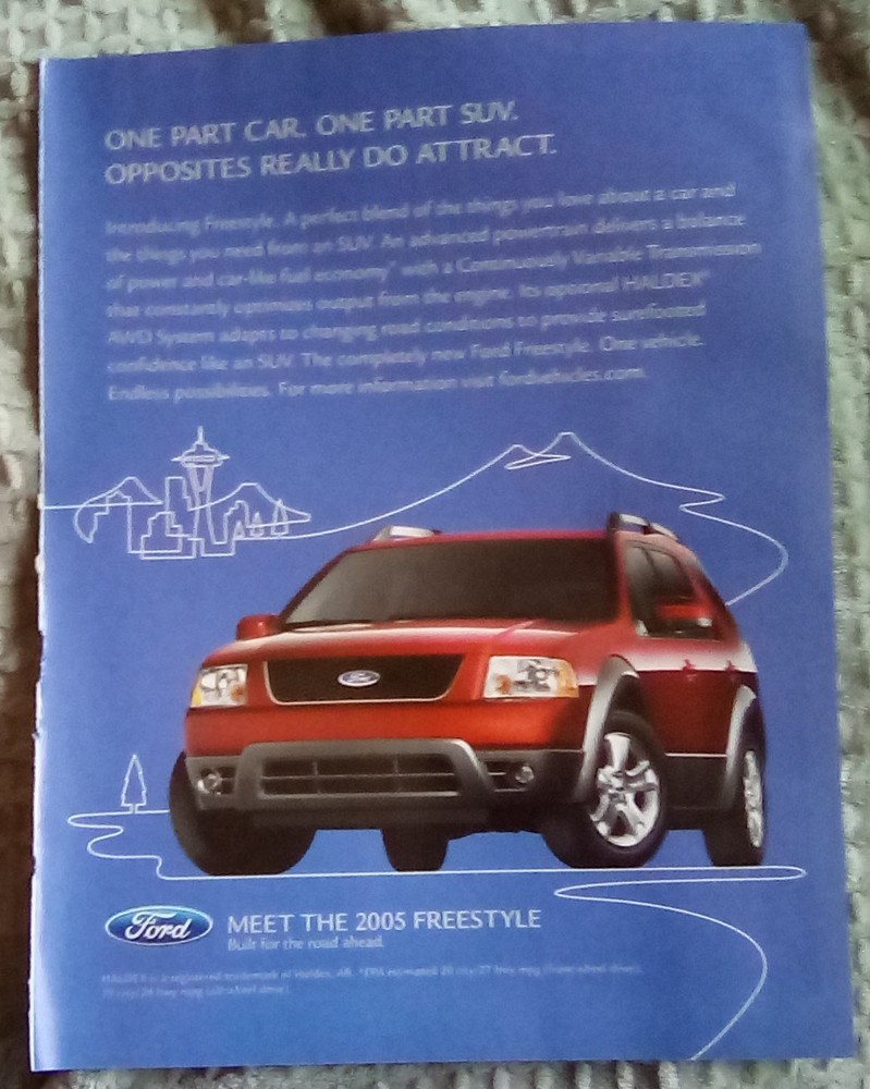 2005 Ford Freestyle Print Ad