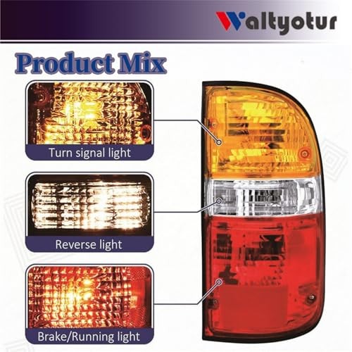 Tail Light Assembly Replacement for Tacoma 2001 2002 2003 2004 Passenger Side
