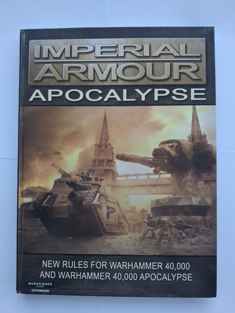 Warhammer 40k, Forge World Imperial Armour Apocalypse, Datasheet Book