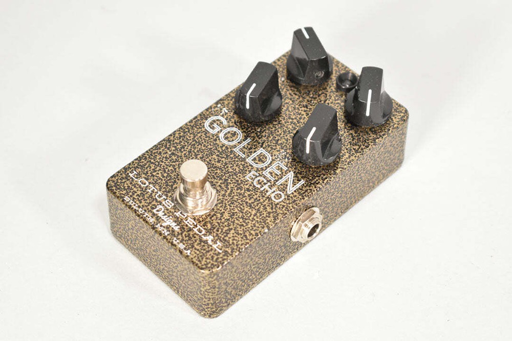 Lotus Pedal Golden Echo Delay Pedal