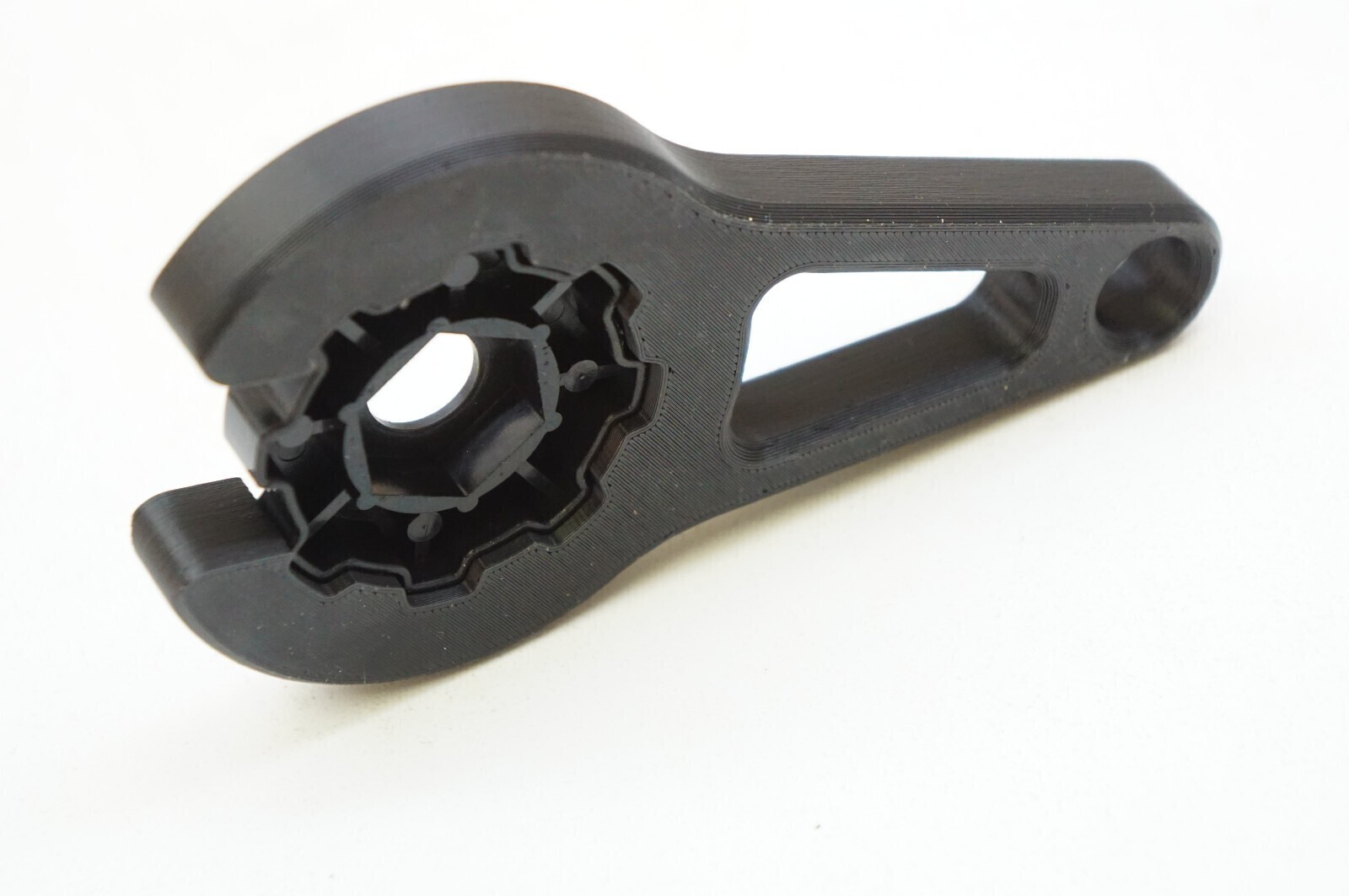 3D Wrench for QCC1 Nut Propane Tank Cylinder Adapter (8 lobe, 2")