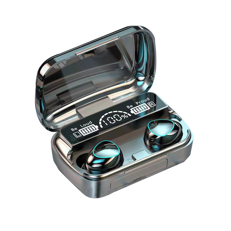 TWS Bluetooth Earbuds Waterproof Bluetooth 5.2 Headset Noise Cancelling Wireless