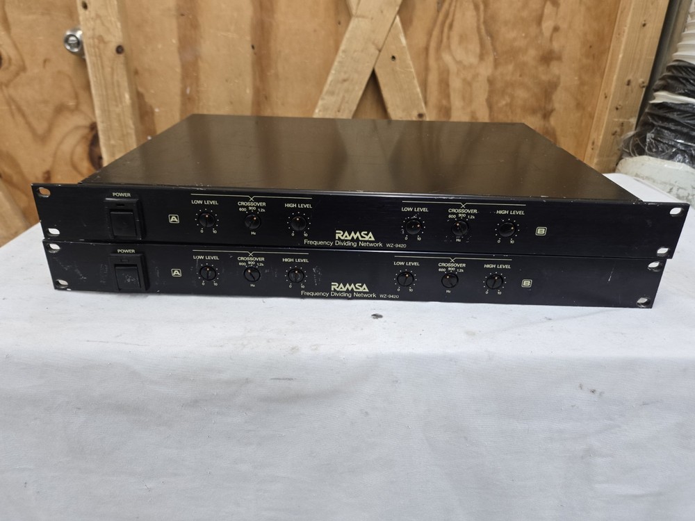 Ramsa WZ-9420 Frequency Dividing Network / Crossover - Tested & Working - ONE