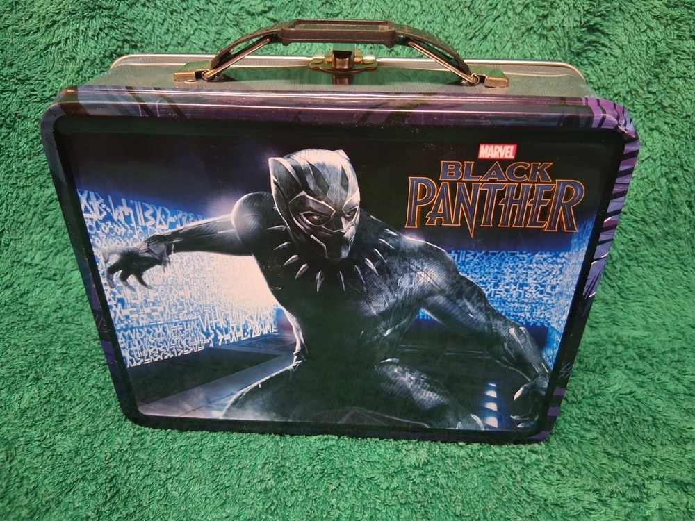 Marvel Black Panther small Tin Lunch Box