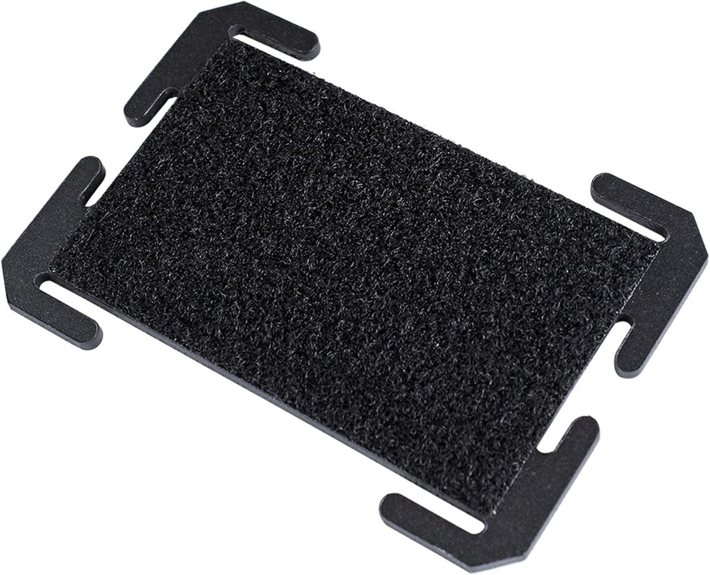 2 Pack Molle Patch Boards, Rigid Hook & Loop Display for Tactical Backpacks