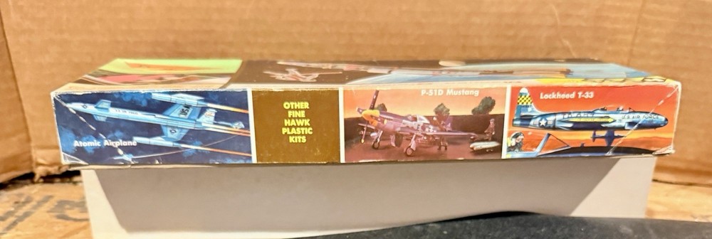 Vintage HAWK 1968 Manned Orbiting Laboratory Model Kit 551-130 Opened Started