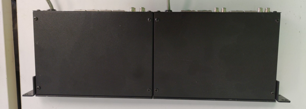 Gaines Audio Set Balanced Line Interface Model 444 & Model 642 W/rack POWERS ON