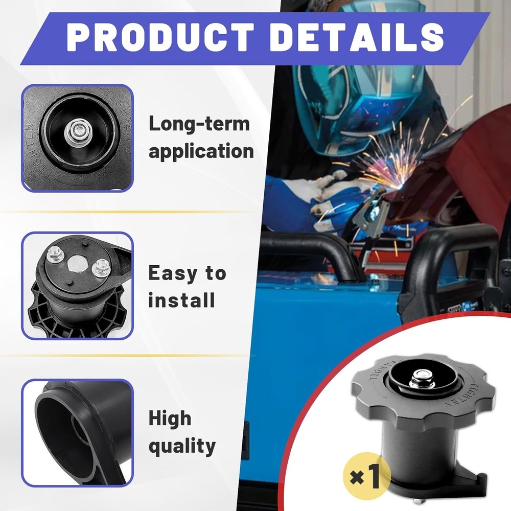 Miller Welder Spool Adapter Hub Replacement Black Plastic