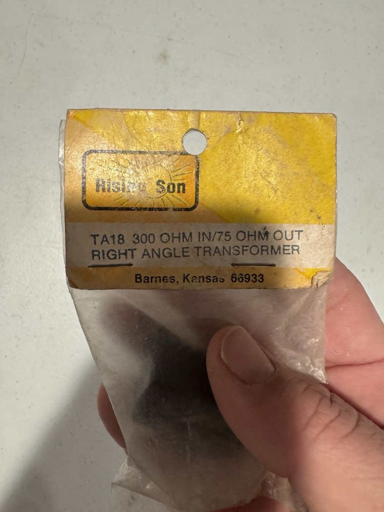 Rising Son TA18 Right Angle Transformer