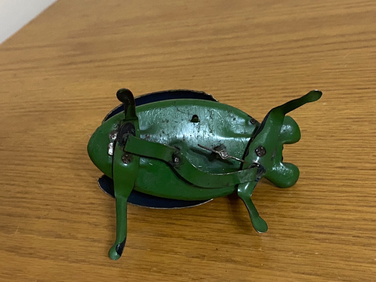 Wind-up Tin Toy Beetle Vintage Toy Bug Works Lehmann Gunthermann YA-28