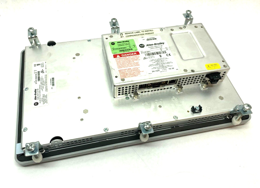 Allen Bradley 2711P-B10C4D1 Ser A Panelview Plus 1000 Touch HMI BROKEN INPUT PIN