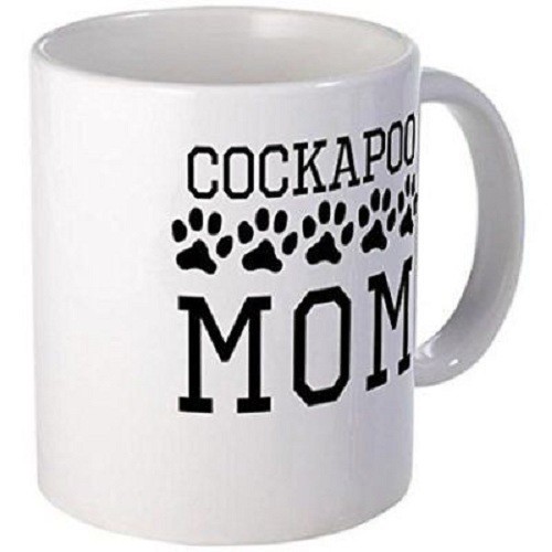 11oz mug Cockapoo Moms - white ceramic printed coffee cup