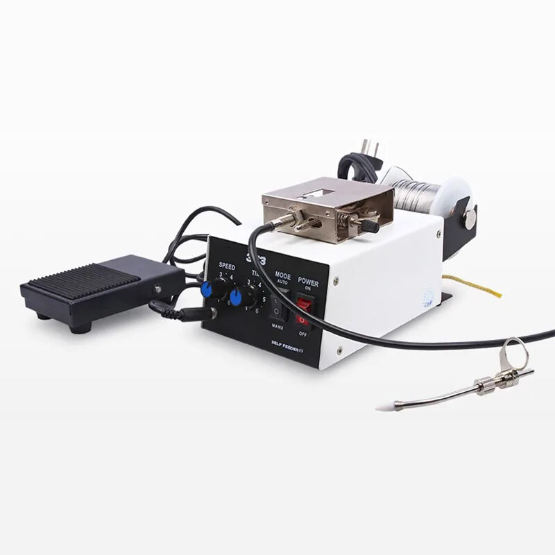 BK373 Full Automatic Tin Machine Automatic Tin Wire Machine Solder Wire Feeder
