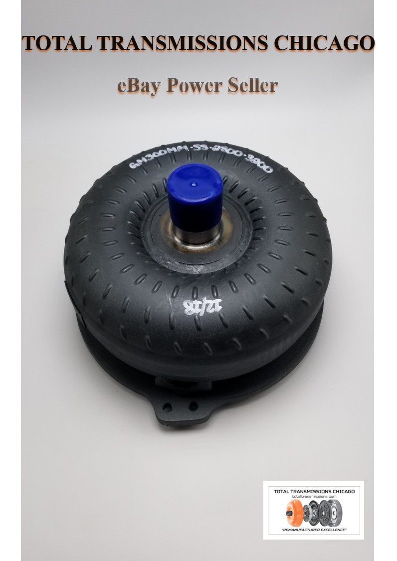 4L60 4L65E LS1 TORQUE CONVERTER 2500-2800  STALL 10" 300MM 1 YEAR WARRANTY