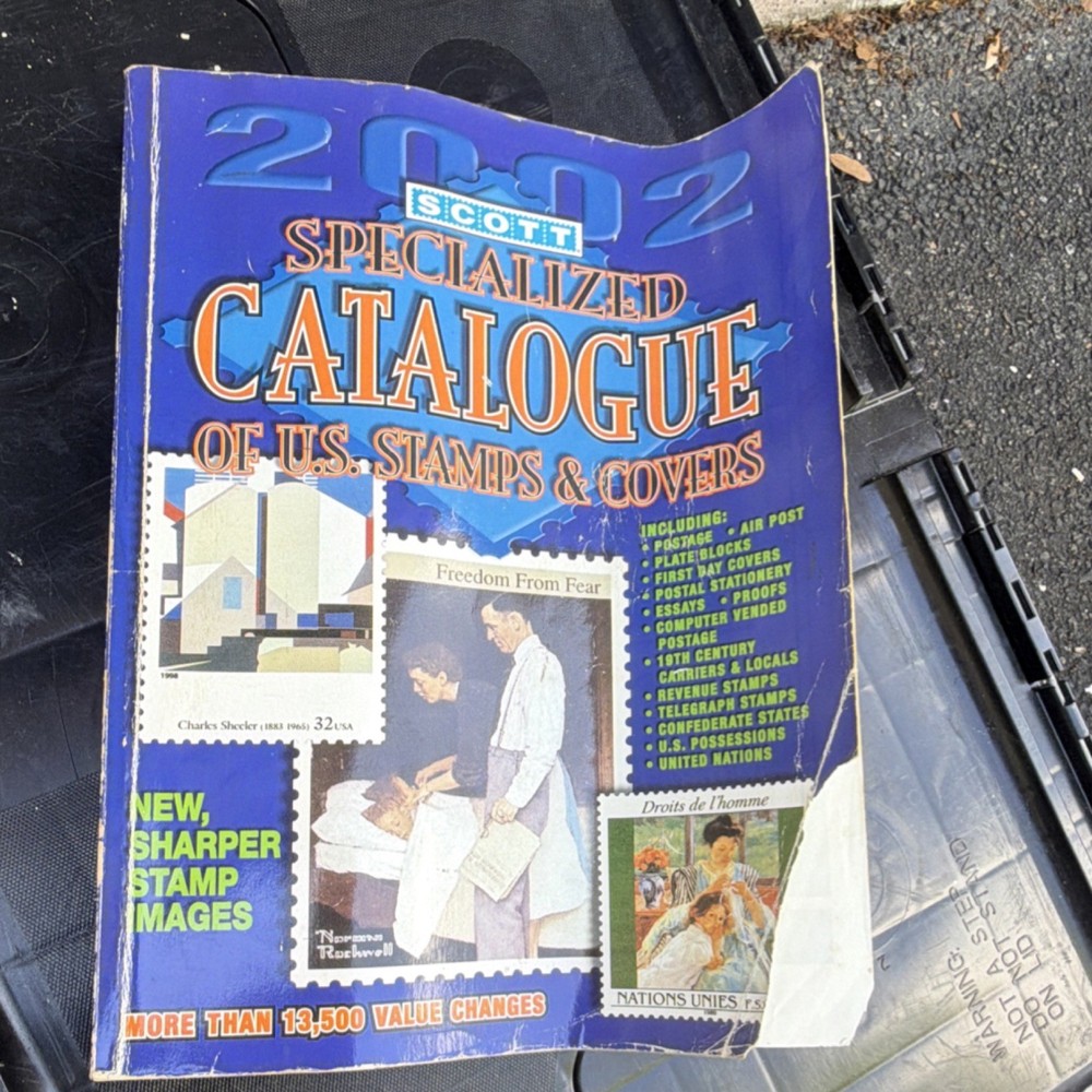 SCOTT 2002 Specialized Catalogue of United States Stamps & Covers Edition