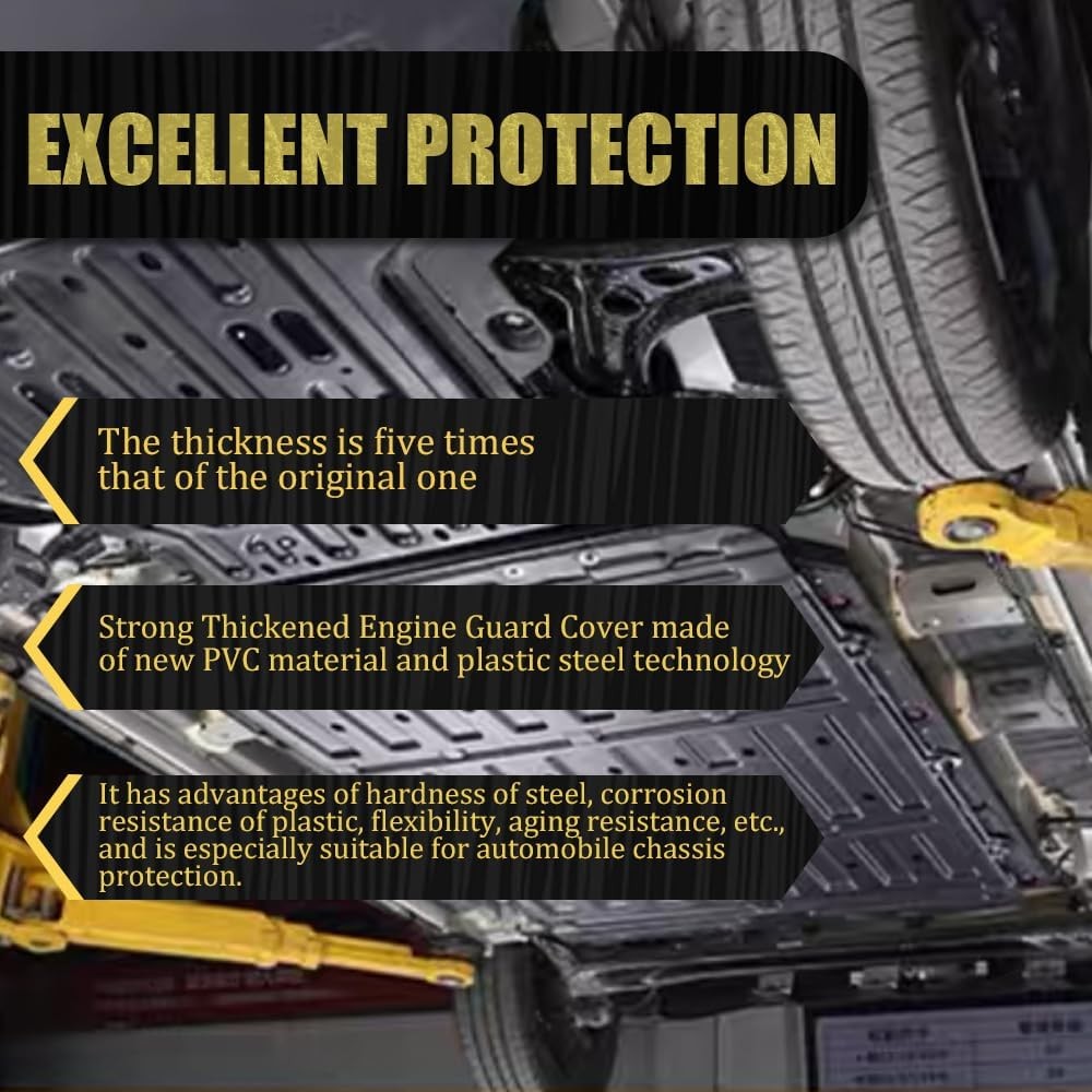 1PCS Front Engine Splash Shield Fit for Toyota RAV4 2019-2024 Engine Splash