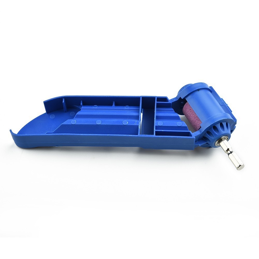 Portable Drill Bit Sharpener Sharpening Tool Corundum Resisting Grinding Wheel
