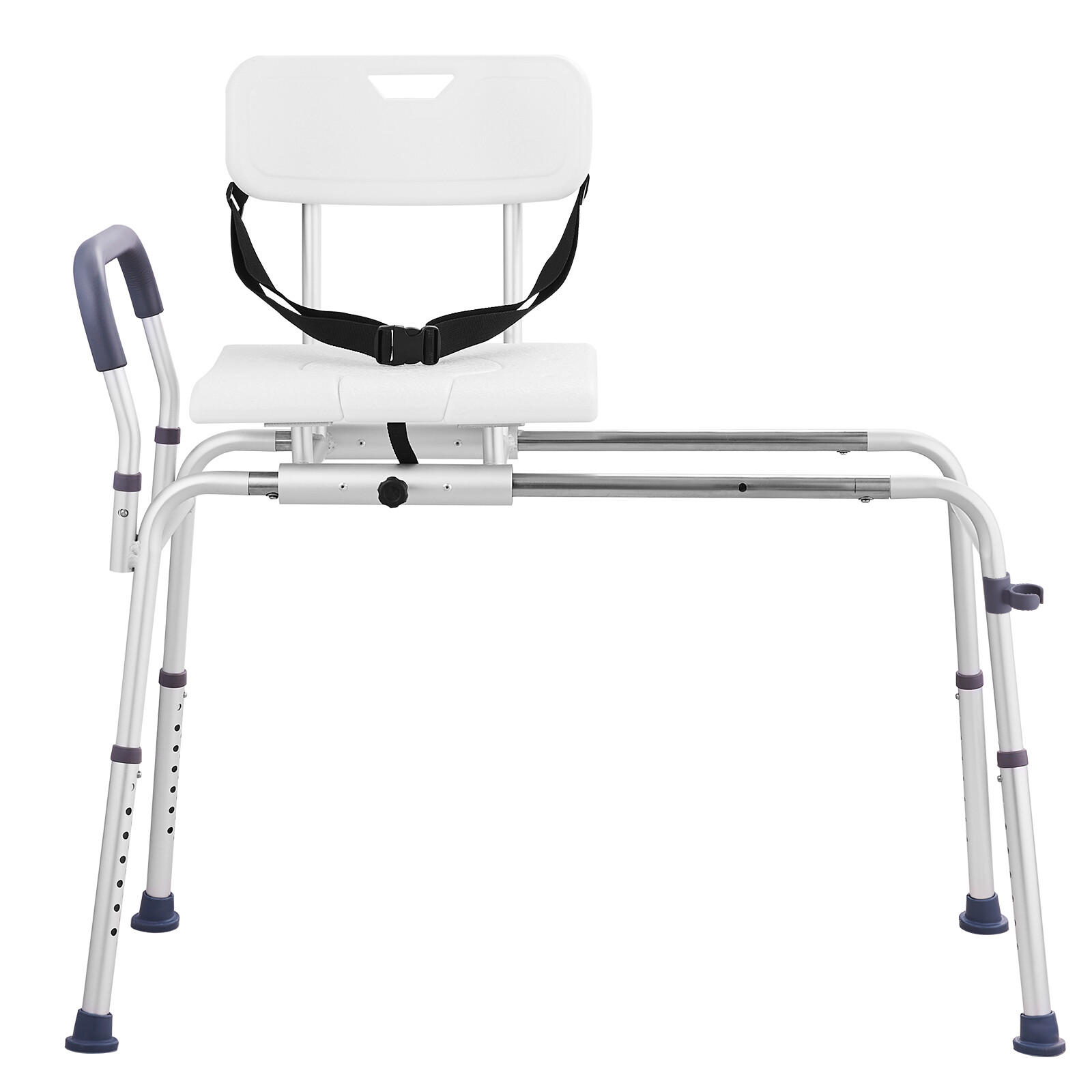 VEVOR Sliding Tub Transfer Bench Shower Chair with Cut-Out Seat