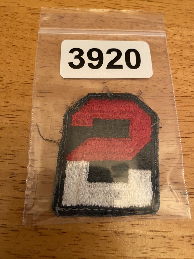 US Army 2nd Patch INV3920