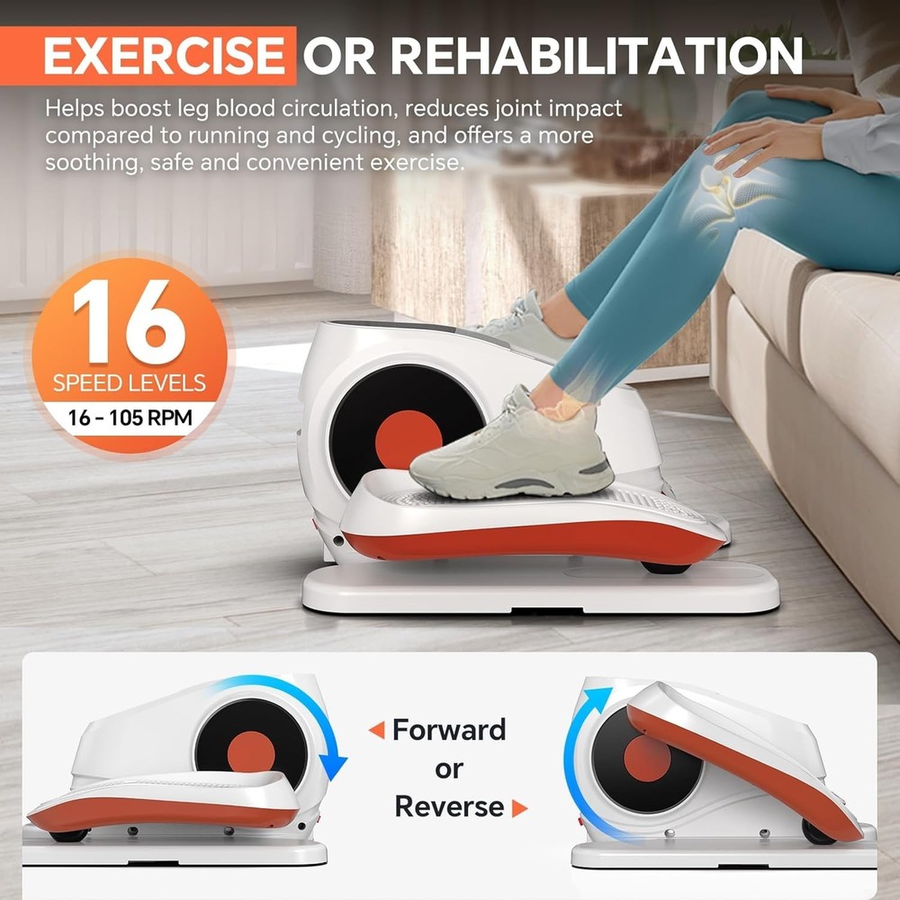 Ellipse Leg Exerciser as Seen on Tv Under Desk Elliptical Machine Seated Eclipse