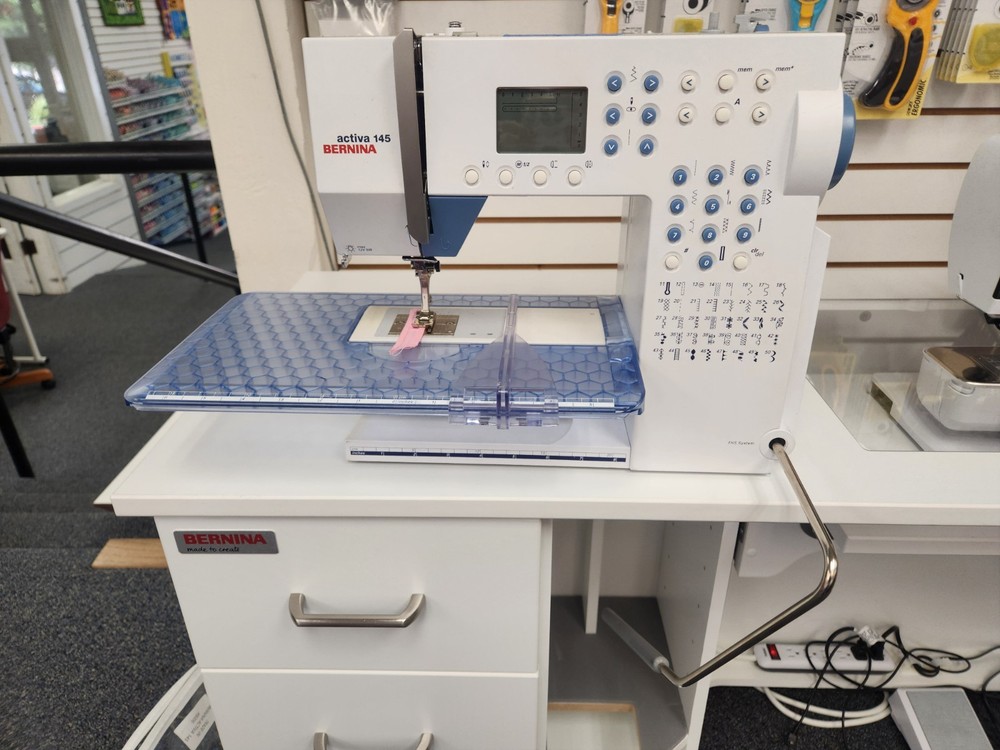 Bernina Activa 145 Computerized Sewing Machine, Fully Serviced, + Accessories