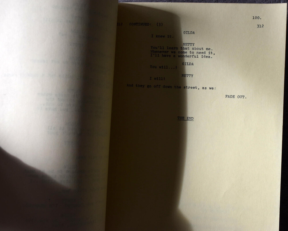 1978 Go West, Young Girl! Original Screenplay Script Revised Final Draft