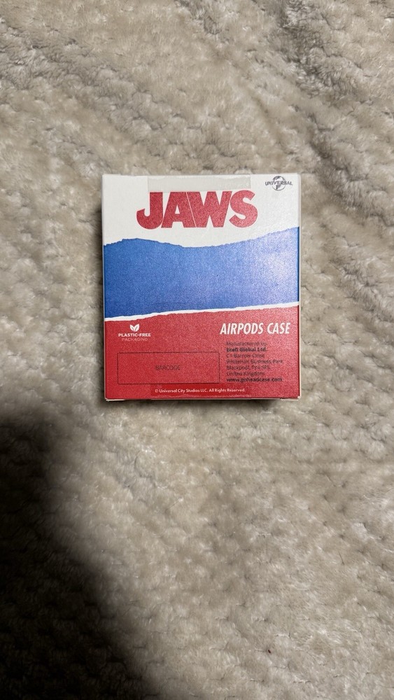 Jaws Clear AirPods Case Cover