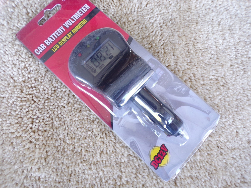 Digital Car Battery Voltmeter LCD Display @h20