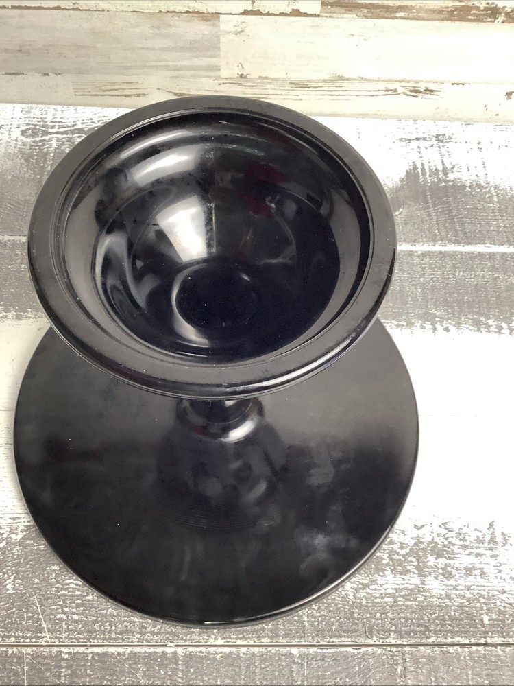 Mosser Black Raspberry Cake Stand 10"x8"
