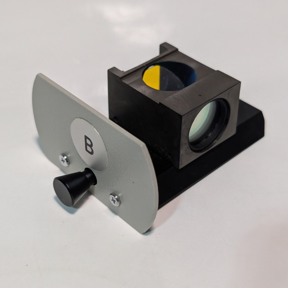 Nikon “B” Dichroic Fluorescence Filter Cube Slider For Microscope