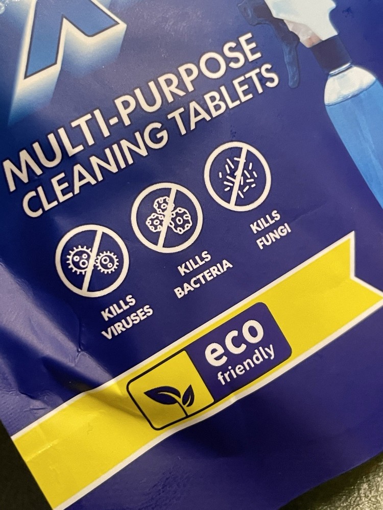 X-ALL Multipurpose Cleaning Tablets 5 tablets New / Sealed