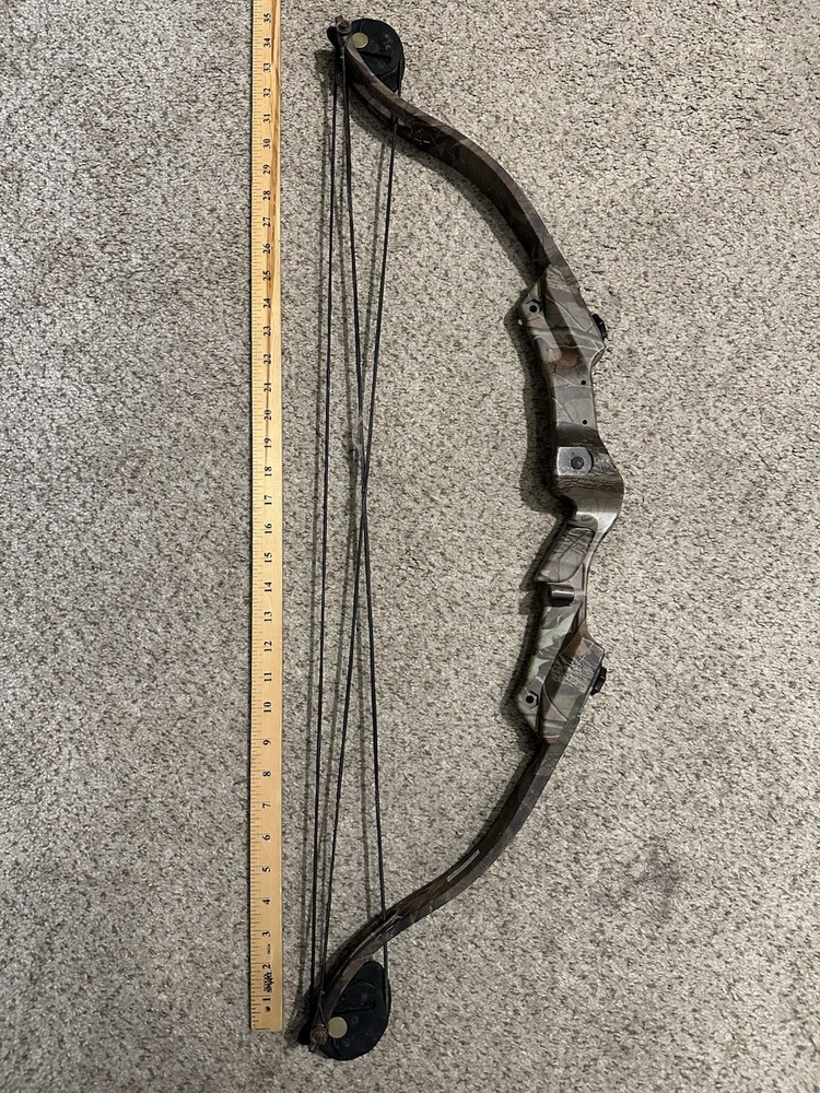 Bear Archery Warrior 2 Youth 34” Black Compound Bow