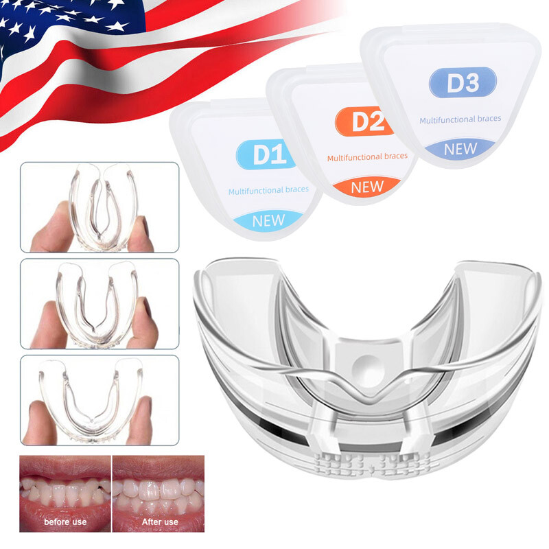 Invisible Dental Orthodontic Braces Teeth Corrector Alignment Trainer Retainer