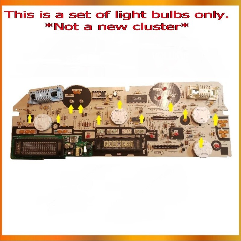 2002-2005 Buick Leasbre Cluster Backlighting Bulbs