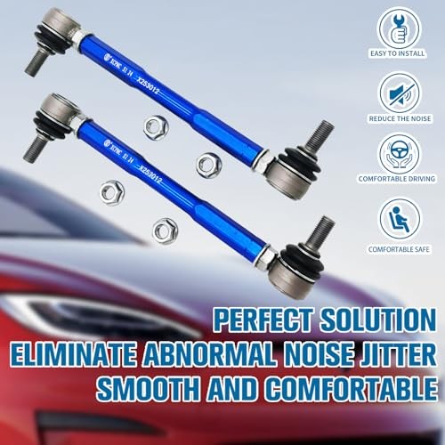 9.84-11.81' M12 Modified Front Sway Stabilizer Bar End Link 2 Pcs Left X253012