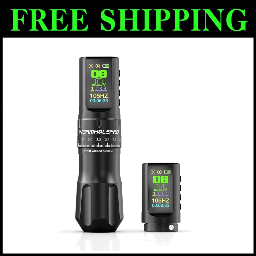Multi-function Smart Tattoo Pen - Safety Features Included