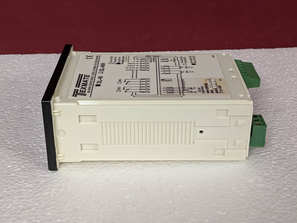 Texmate DL-40 Panel Meter / I-DCMA ID03 Input Module / NEW NOS
