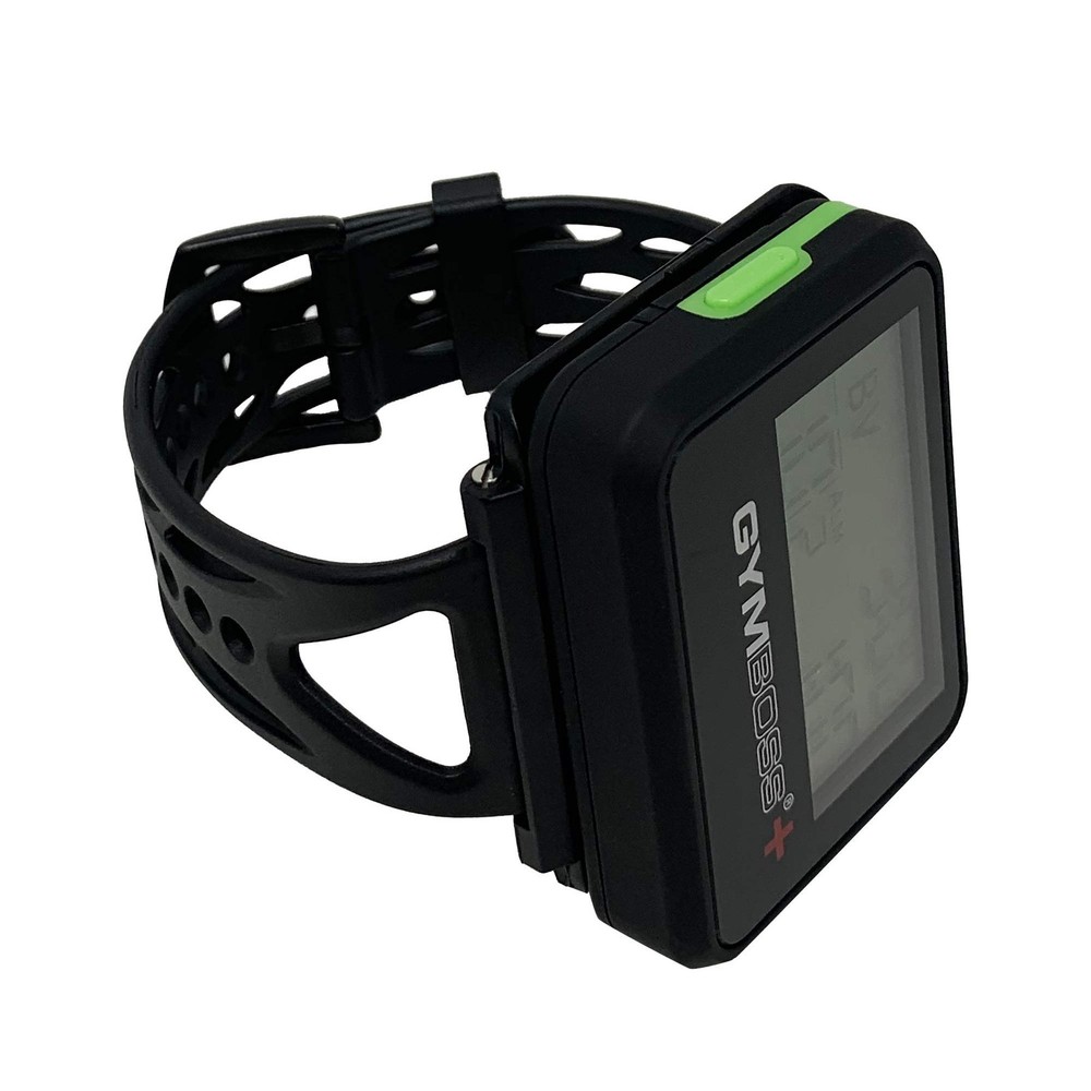 Gymboss Plus Interval Timer and Stopwatch One-size, Black / Green