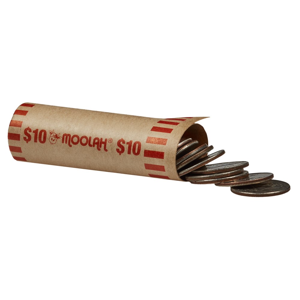 Paper Coin Wrappers Assorted 36 Count