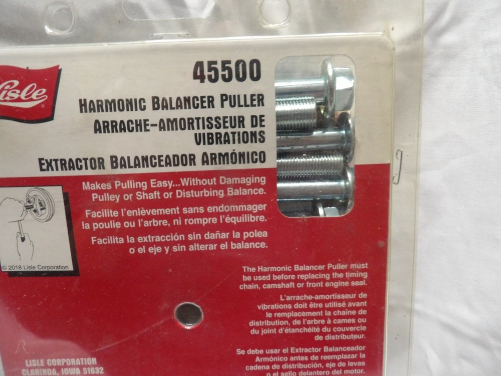 Lisle Harmonic Balancer Puller #45500