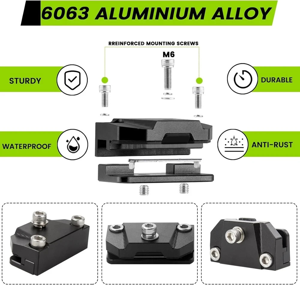 Ditch Light Brackets Hood Mount - 2PCS Universal Universal Ditch Light Brackets