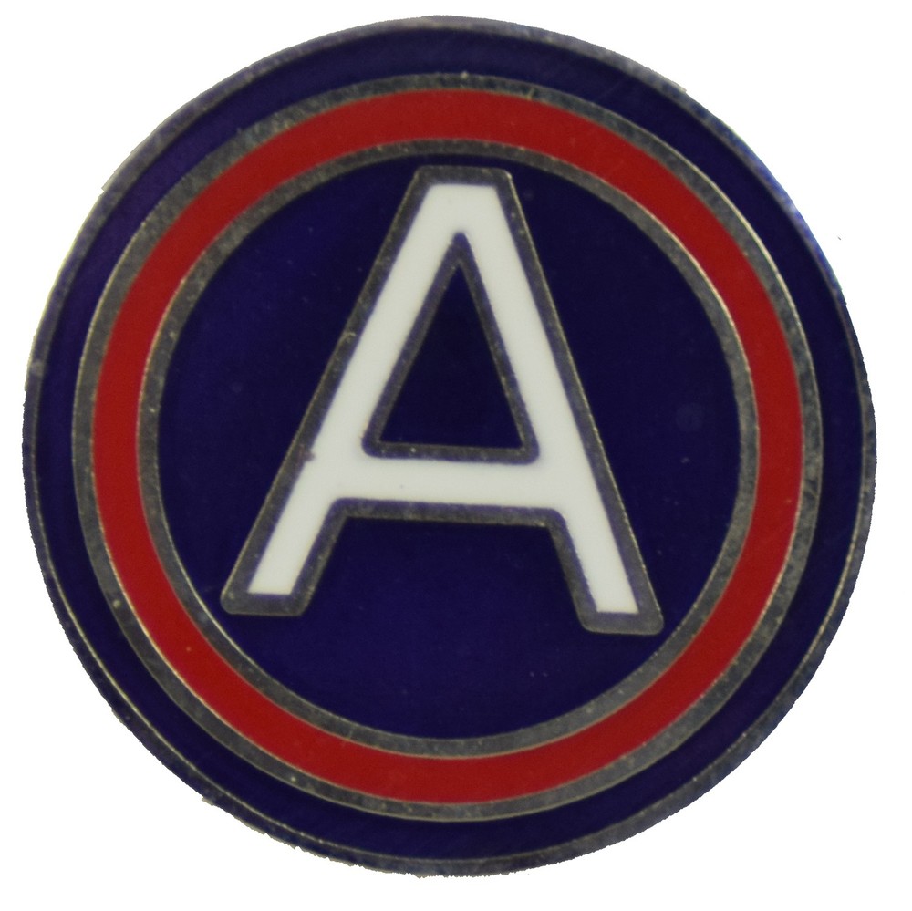 3RD ARMY HAT PIN