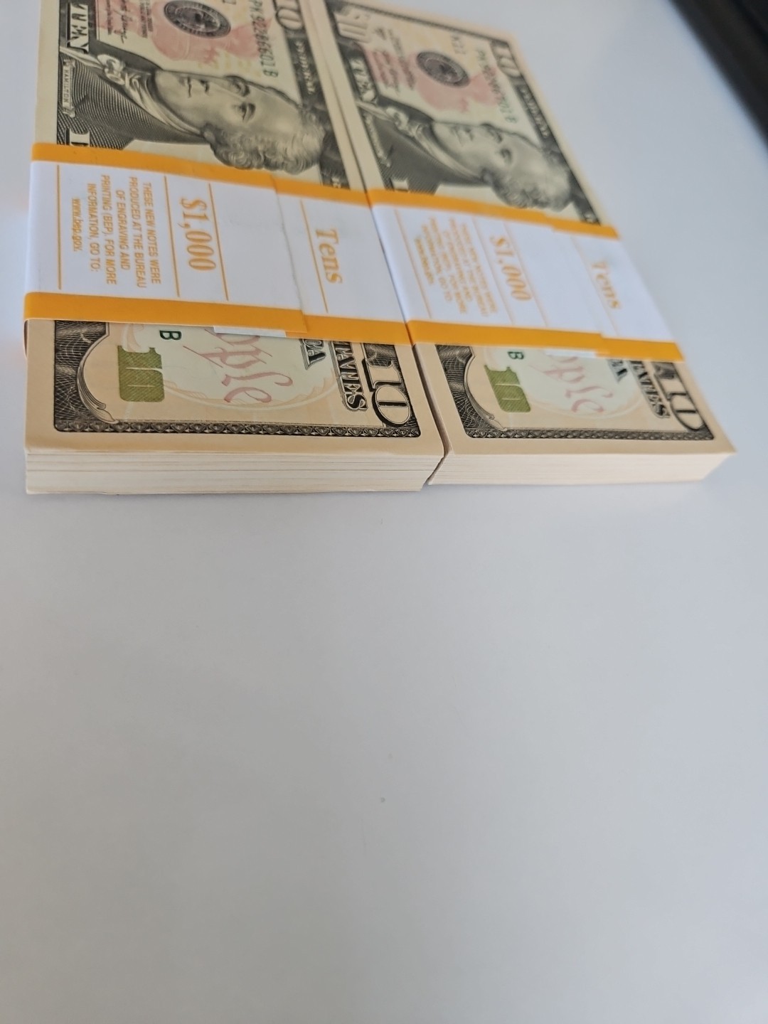 200 $10 BILLS $2000 VALUE CONSECUTIVE UNCIRCULATED CRISPY FRESH FAST SHIPPING !