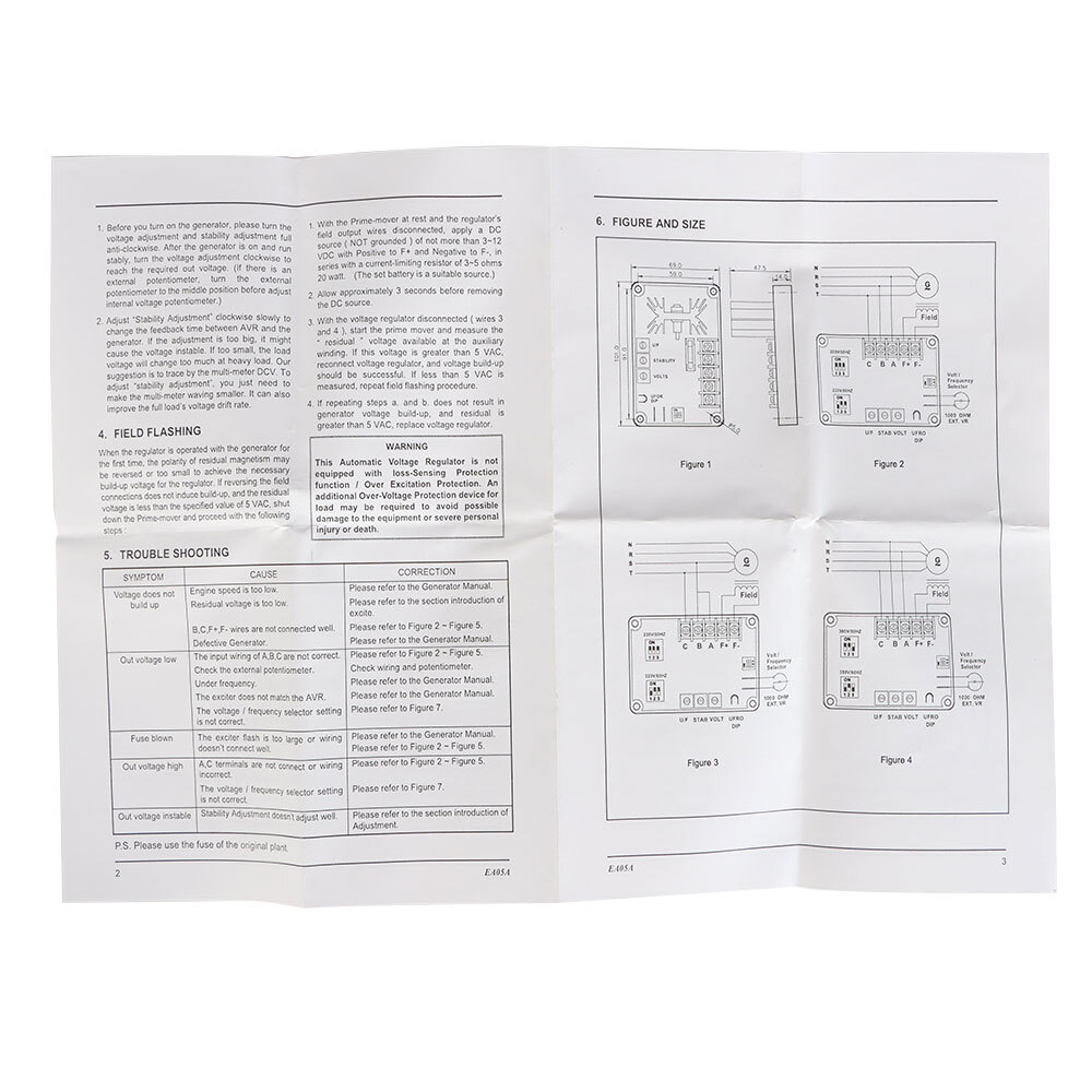 New AVR EA05A Automatic Voltage Regulator Controller For Generator Genset Parts