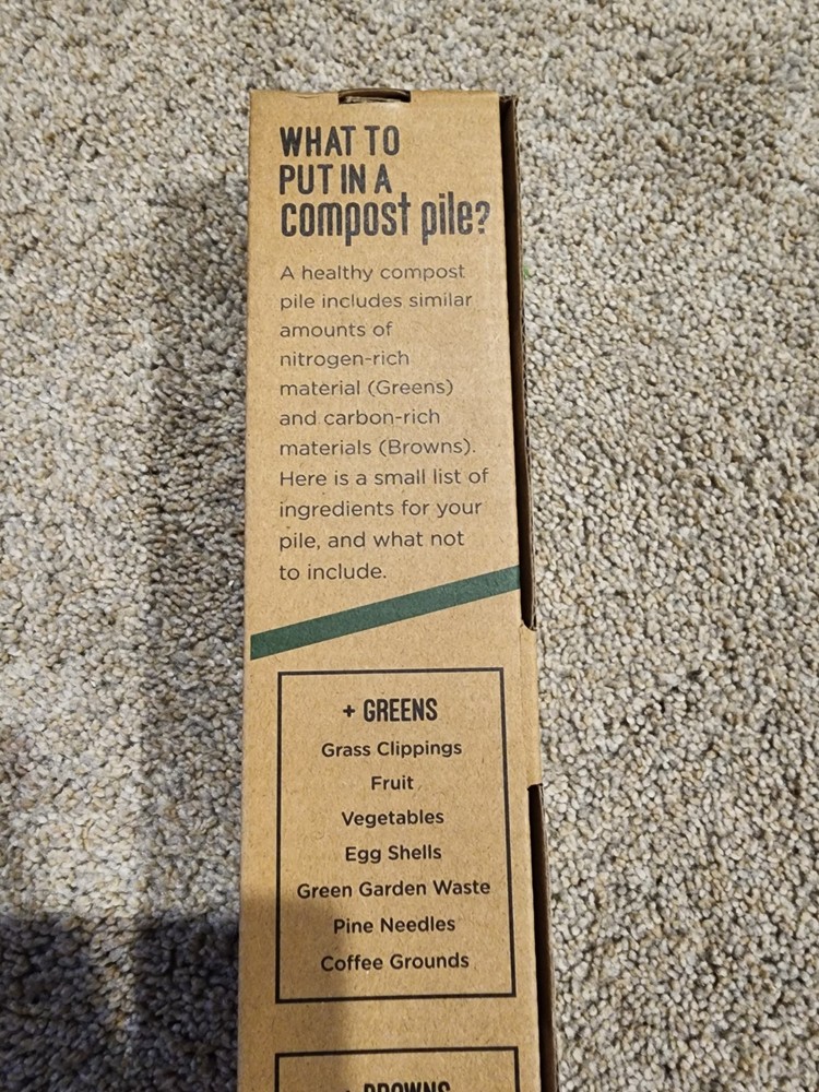 Reotemp FG16P Backyard Compost Thermometer New