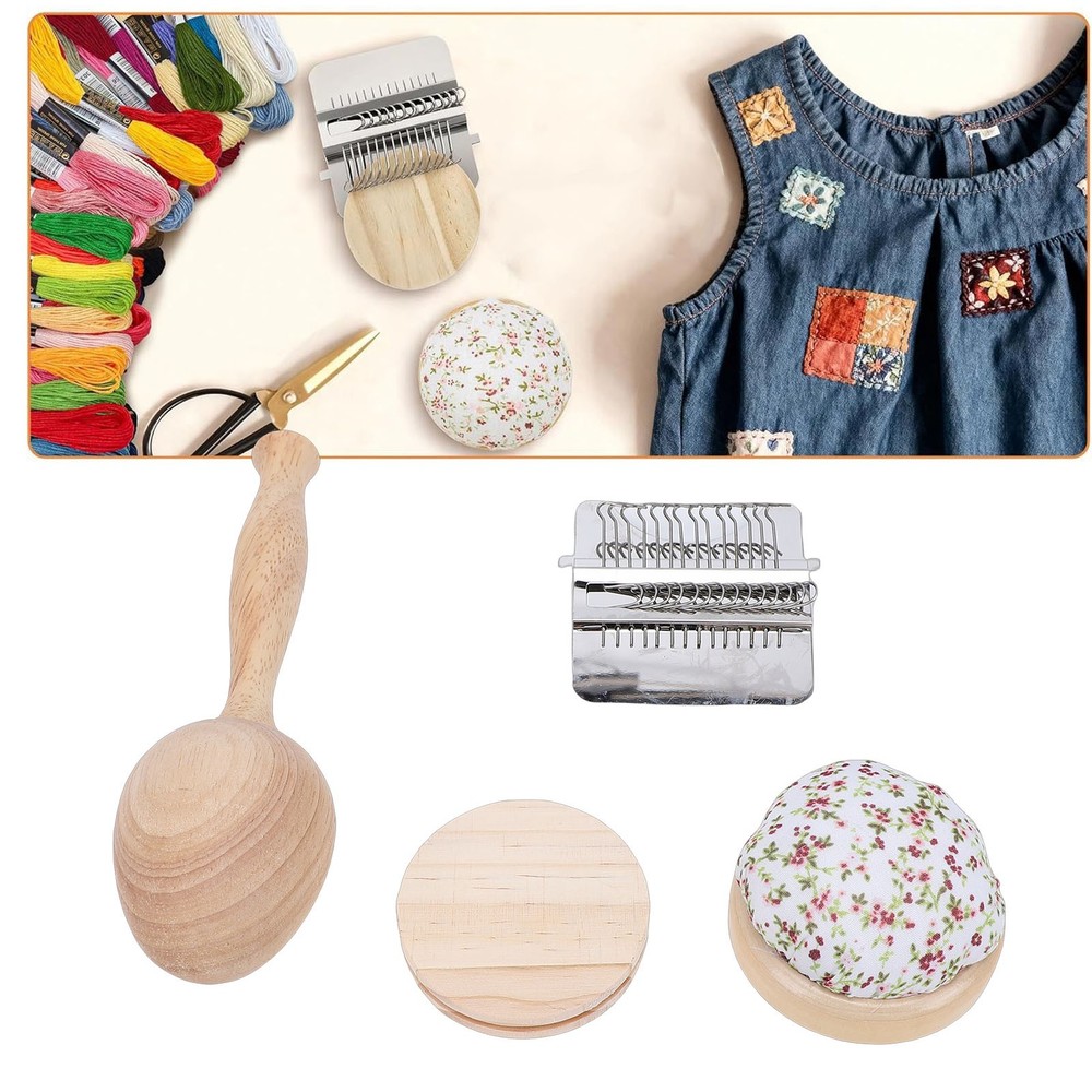 2-Mini Darning Tool Kit For Repairing Socks And Sweaters