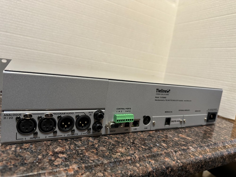 Tieline TLR300B2 Commander G3 IP POTS Broadcast Audio Codec Rackmount