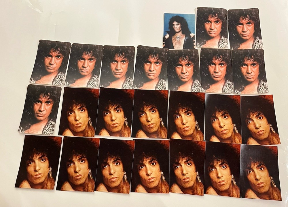 Lot Of 24 KISS Band Vintage 3x2 1980s Era Photos Collectible Memorabilia
