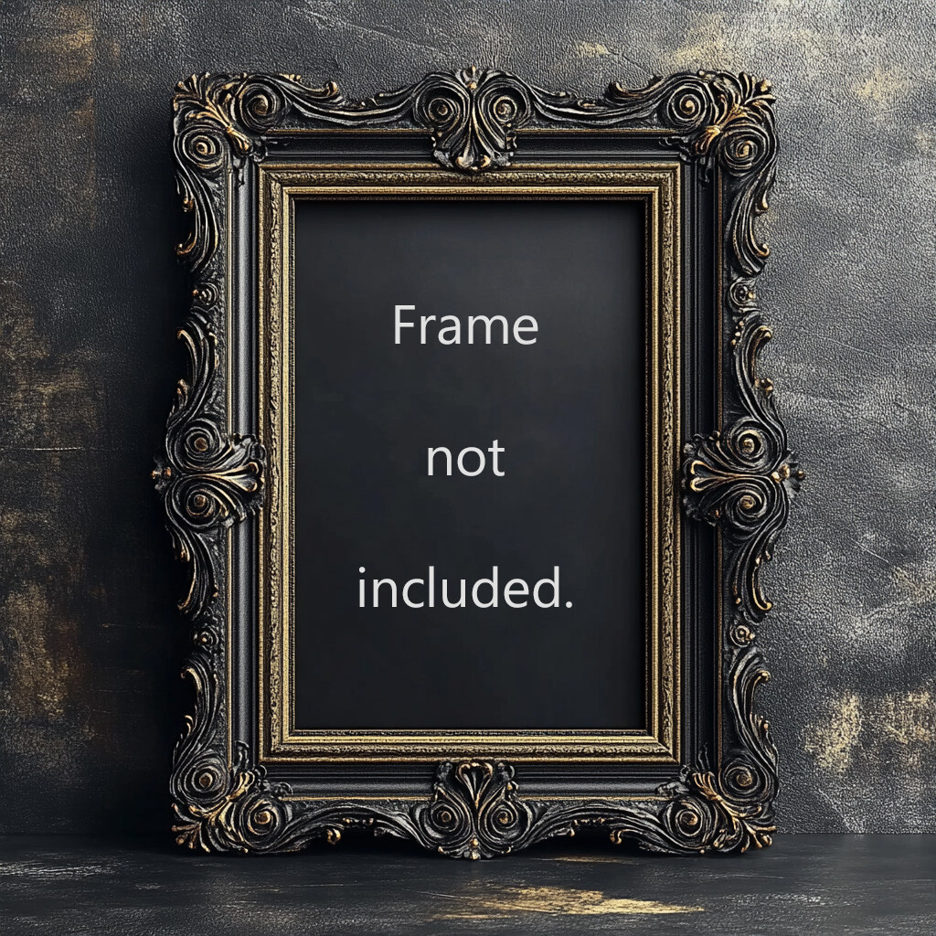 GOTHIC WITCH QUEEN ART PRINT, Dark Fantasy Decor, Witchy Sexy Woman Poster D948